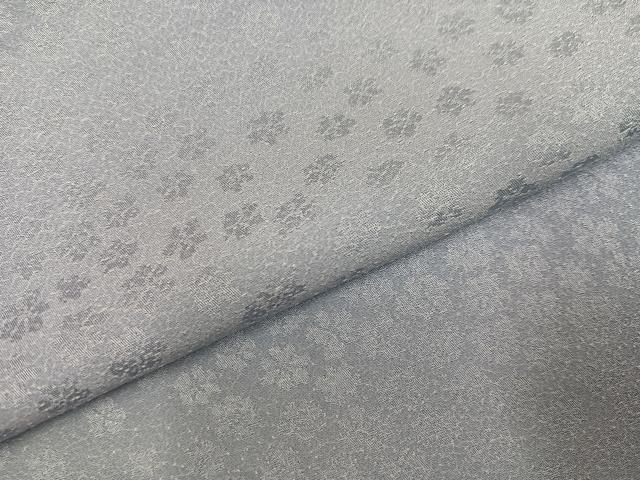 平和屋着物●上質な小紋 作家物 花地紋 暈し染め 正絹 逸品 未使用 AABH6853ph
