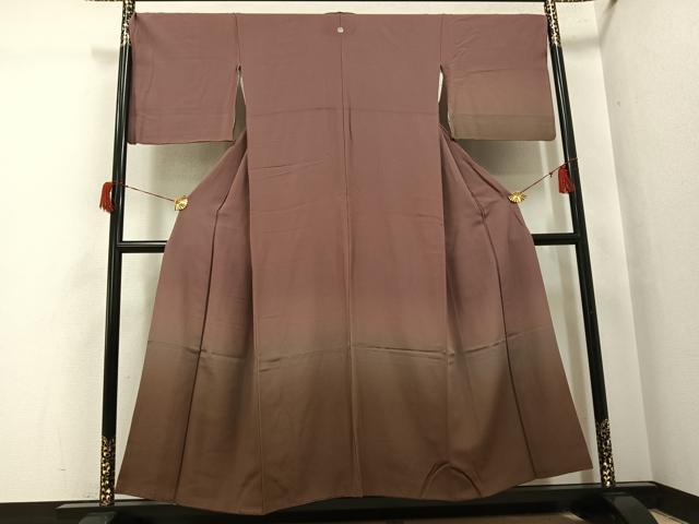 平和屋着物●訪問着 霞文 暈し染め 正絹 逸品 AABH6868ph