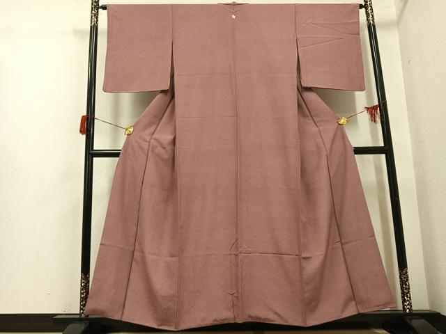 平和屋着物●江戸小紋 極小鮫小紋柄 正絹 逸品 AABH6955ph