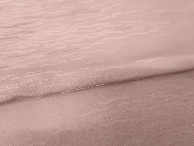 平和屋着物●上質な色無地 霞地紋 虹色 正絹 逸品 AABH7019ck