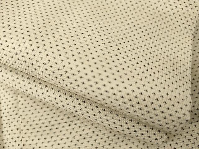 平和屋着物●本場大島紬 白大島 カタス 正絹 逸品 AABH7047ck