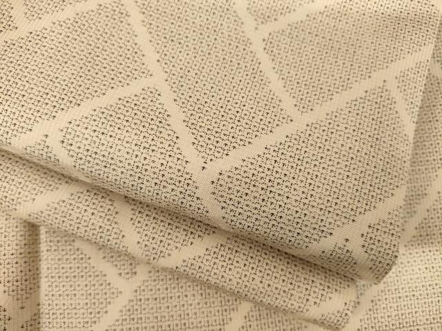 平和屋着物●東郷織物謹製　本場大島紬　160亀甲　檜垣文　正絹　逸品　AABH7071ck 平和屋着物○東郷織物謹製 本場大島紬 160亀甲 檜垣文 正絹 逸品