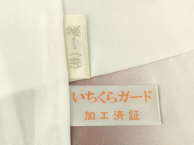平和屋着物●お召 縞 正絹 逸品 AABH7074ck