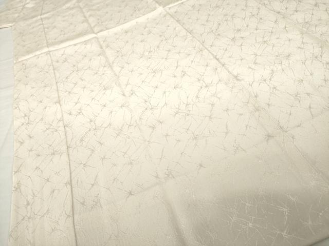 平和屋着物●長襦袢 無双仕立て 霞地紋 灰梅色 正絹 逸品 未使用 AABH7081ck