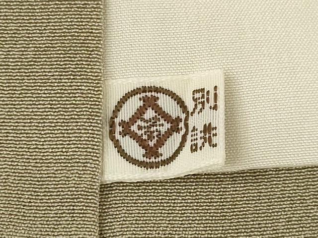 平和屋着物●訪問着 手描き 七宝花文 鬼しぼ縮緬 松坂屋別誂 正絹 逸品 AABH7107ck