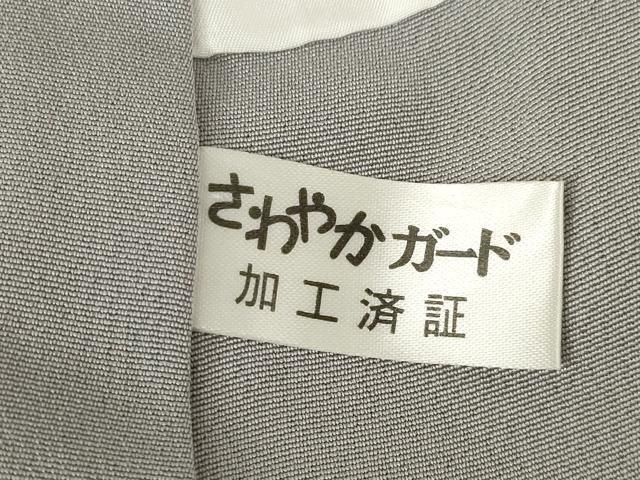 平和屋着物●訪問着 友禅 雪輪兎文 正絹 逸品 未使用 AABH7115ck
