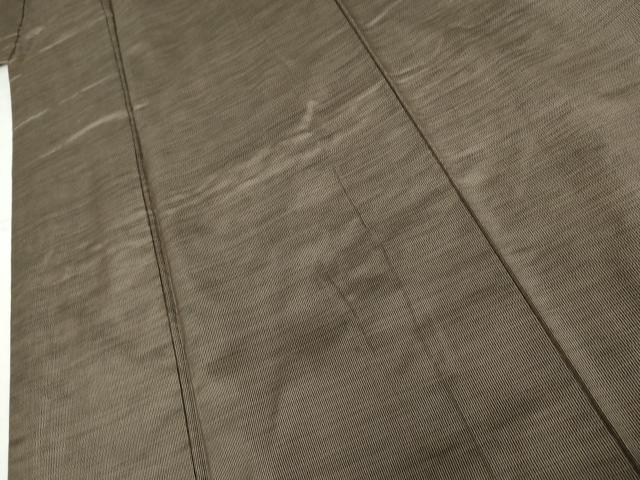 平和屋着物●男性 本場大島紬 泥染め 正絹 逸品 AABH7161cs