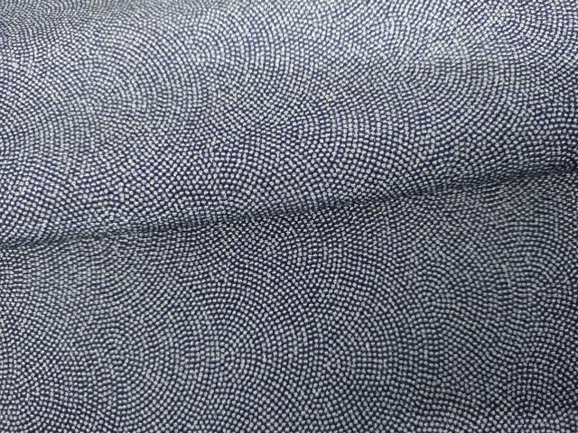平和屋着物●江戸小紋 鮫小紋柄 ロング丈 正絹 逸品 AABH7197cs