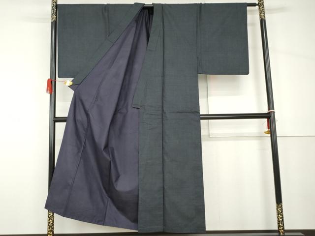 平和屋着物●男性 本場大島紬 80亀甲 総詰め 正絹 逸品 AABH7221cs