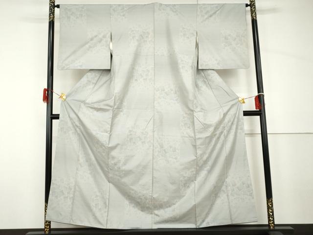 平和屋着物●本場大島紬 一元7マルキ 総絣 散らし文様 正絹 逸品 AABH7234cs