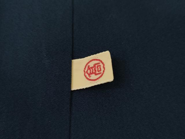 平和屋着物●お召 縞 高島屋扱い 正絹 逸品 AABH7254cs