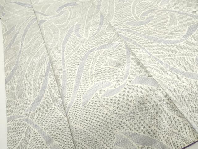 平和屋着物●結城紬 100亀甲 鬘帯文 正絹 逸品 AABH7257cs