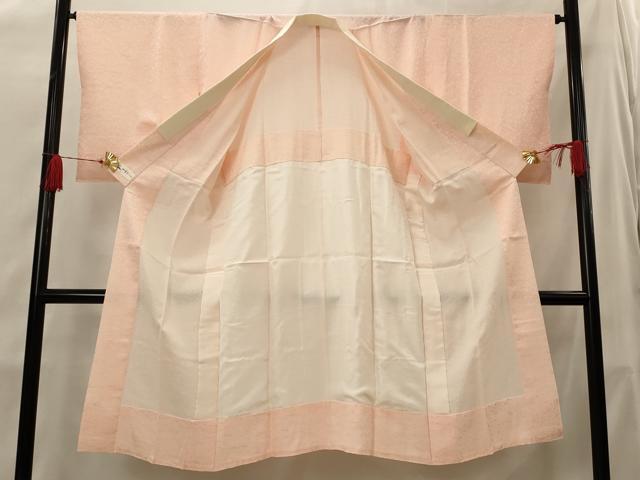 平和屋着物■長襦袢 無双仕立て 芝草文 やまと誂製 正絹 逸品 AABH7312st