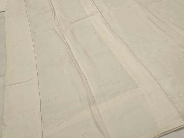 平和屋着物■長襦袢 無双仕立て 花車地紋 やまと誂製 正絹 逸品 AABH7320st