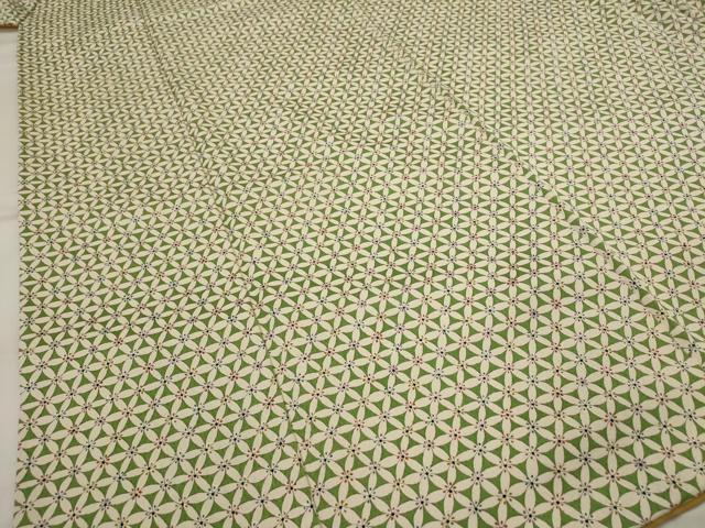 平和屋着物■上質な小紋 七宝文 正絹 逸品 AABH7353st