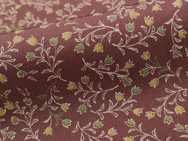 平和屋着物■上質な小紋 花尽し 正絹 逸品 未使用 AABH7381st