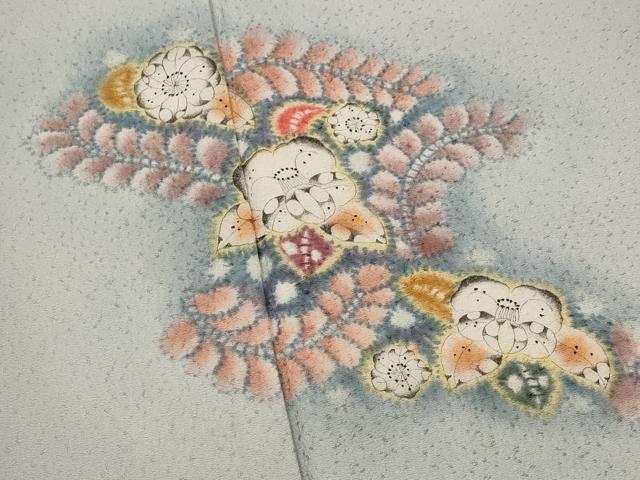 平和屋着物■色留訪問着 辻が花 正絹 逸品 AABH7403st