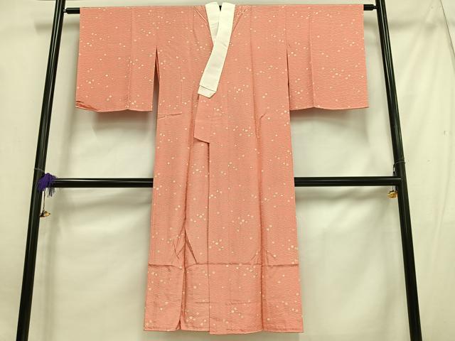 平和屋着物■長襦袢 無双仕立て 芝楓文 正絹 逸品 AABH7551oa