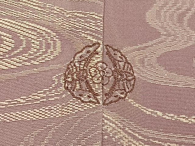 平和屋着物■上質な小紋 霞文 正絹 逸品 AABH7552oa