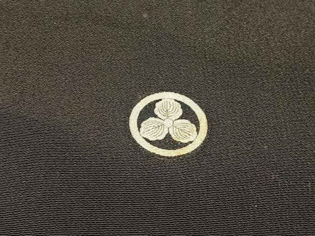 平和屋着物■豪華黒留袖 手描き 樹林文 金銀彩 正絹 逸品 AABH7554oa