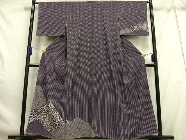 平和屋着物■訪問着 梅鉢 正絹 逸品 AABH7557oa