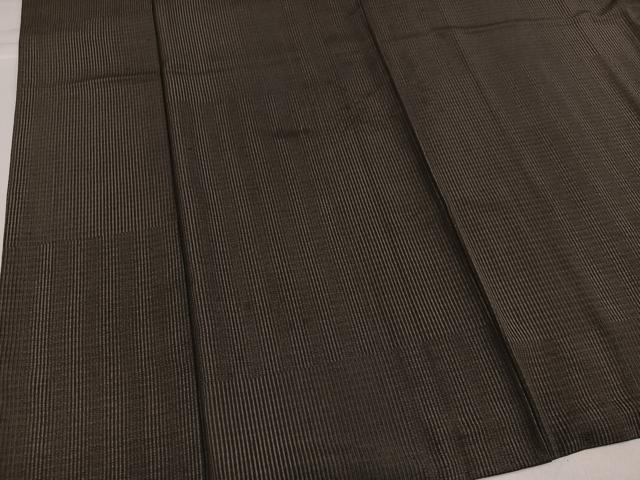 平和屋着物●上質な小紋 縞 正絹 逸品 AABH8247ph