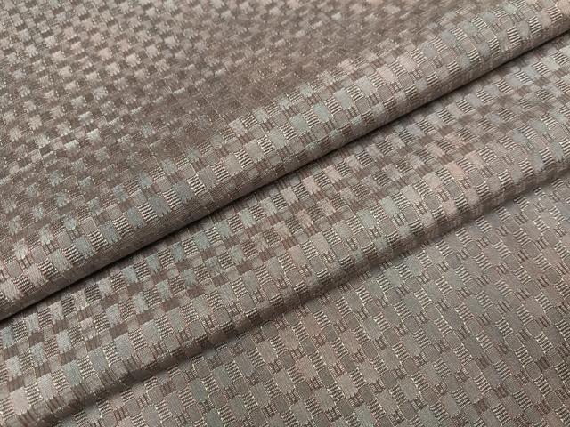 平和屋着物●上質な紬　眼鏡織　吉野織　格子　正絹　逸品　AABH8258ph 平和屋着物○上質な紬 眼鏡織 吉野織 格子 正絹 逸品 AABH8258ph