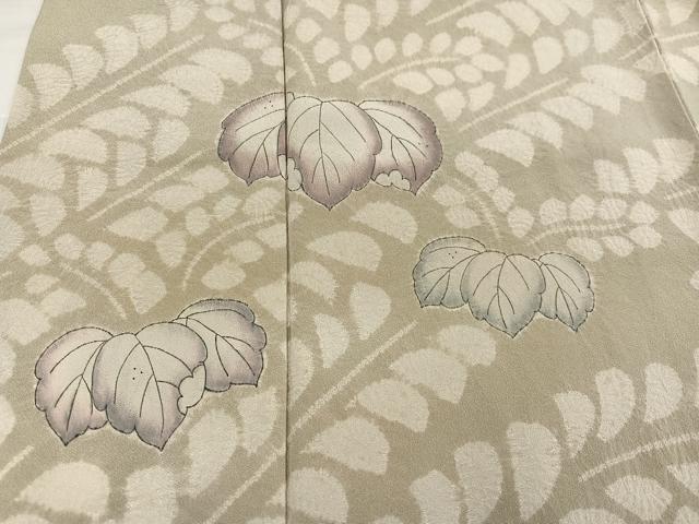 平和屋着物●訪問着 絞り 辻が花 桐 正絹 逸品 AABH8309ph