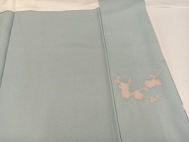 平和屋着物●訪問着 友禅 枝花文 暈し染め 正絹 逸品 AABH8344ph