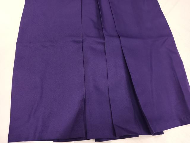 平和屋着物●女性 行灯袴 レース 色無地 滅紫色 AABH8361ph