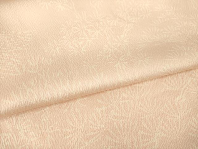平和屋着物●上質な小紋 枝花文 松 正絹 逸品 未使用 AABH8431ck