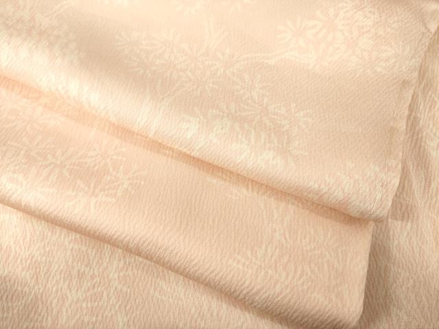 平和屋着物●上質な小紋 枝花文 松 正絹 逸品 未使用 AABH8431ck