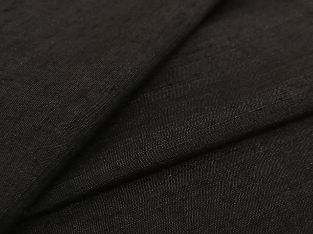 平和屋着物▽上質な紬 単衣 深紫色 正絹 逸品 AABH8521jh