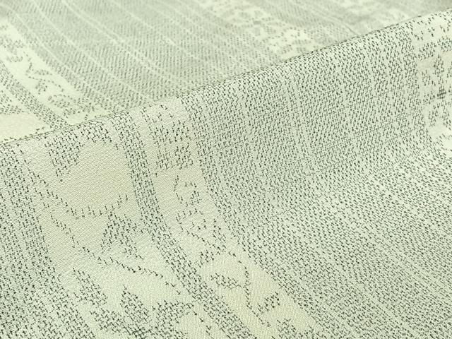 平和屋着物▽本塩沢 単衣 花間道 やまと誂製 正絹 逸品 AABH8529jh