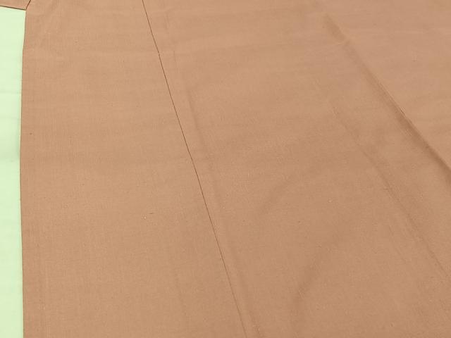 平和屋着物▽結城紬 単衣 撫子色 正絹 逸品 AABH8538jh
