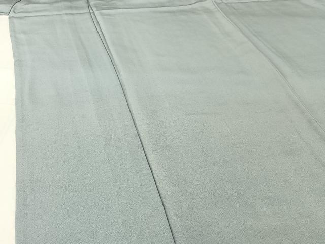 平和屋着物▽上質な色無地 単衣 秘色色 正絹 逸品 AABH8589jh