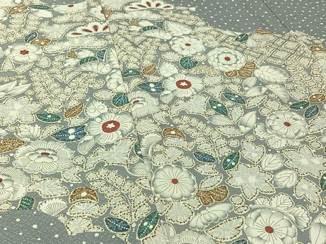 平和屋着物▽訪問着 単衣 辻が花 正絹 逸品 AABH8620jh