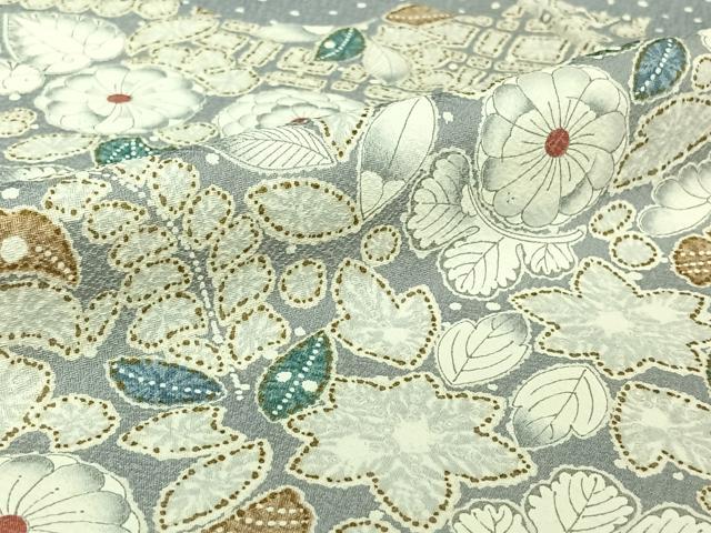 平和屋着物▽訪問着 単衣 辻が花 正絹 逸品 AABH8620jh
