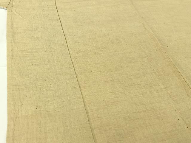 平和屋着物▽紬 単衣 霞文 綿 AABH8636jh