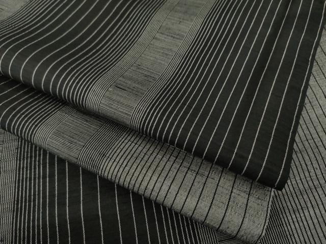 平和屋着物●上質な紬 間道 正絹 逸品 AABH8780ck
