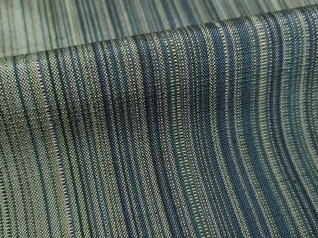 平和屋着物●上質な紬 間道 正絹 逸品 AABH8784ck