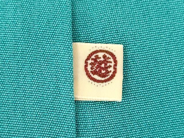 平和屋着物●創業460年・千總 小紋 椿 金彩 正絹 逸品 未使用 AABH8829ck