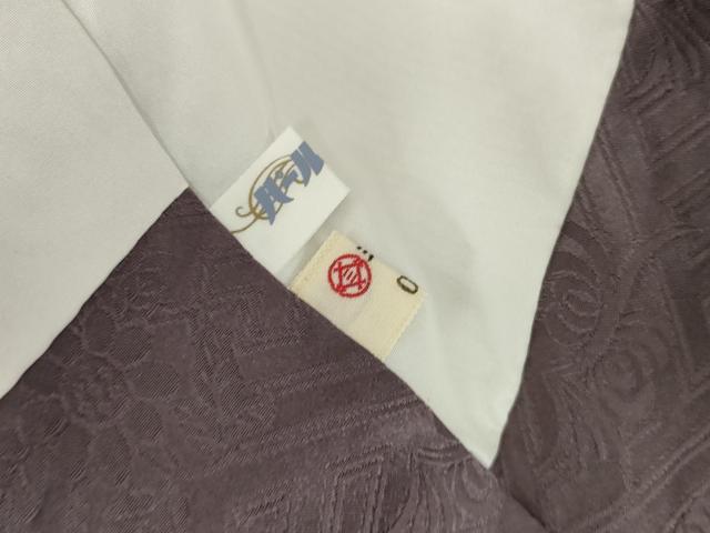 平和屋着物●大変加工の良い総絞り小紋 正絹 逸品 AABH8864cs