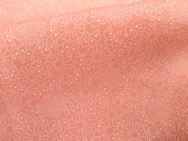 平和屋着物●江戸小紋 松彩苑 草花文 正絹 逸品 AABH8878cs