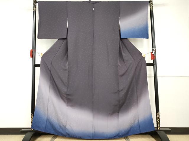 平和屋着物●巨匠 前田華清 訪問着 霞文 暈し染め 正絹 逸品 AABH8941cs
