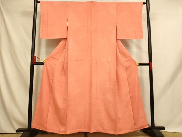 平和屋着物■木下正夫 江戸小紋 吉祥花文様 正絹 逸品 AABH9033fw