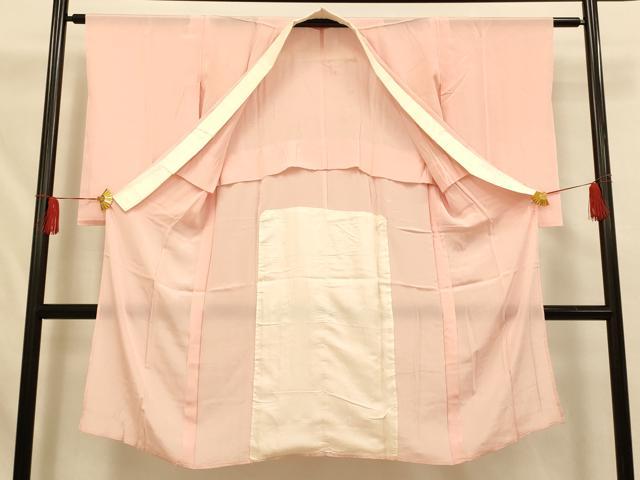 平和屋着物■長襦袢 単衣 虹色 正絹 逸品 AABH9038fw
