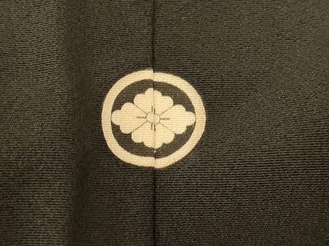 平和屋着物■豪華黒留袖 手描き 作家物 清峰 群れ鶴草花文 暈し染め 金彩 正絹 逸品 AABH9148fw