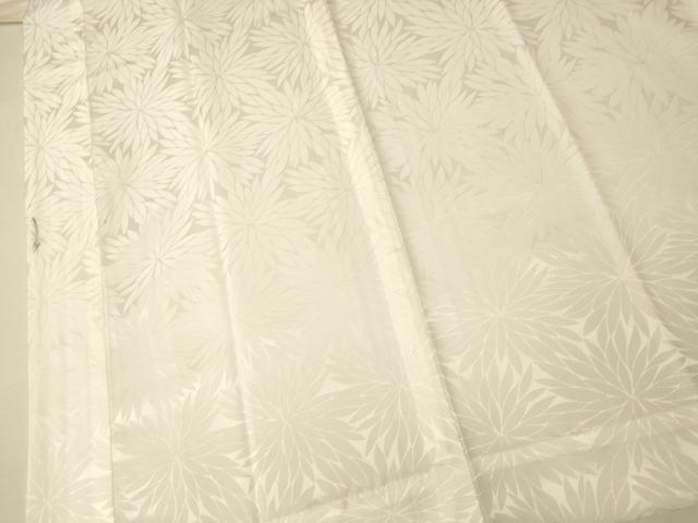 平和屋着物■長襦袢 無双仕立て 菊地紋 洗える着物 AABH9208fw