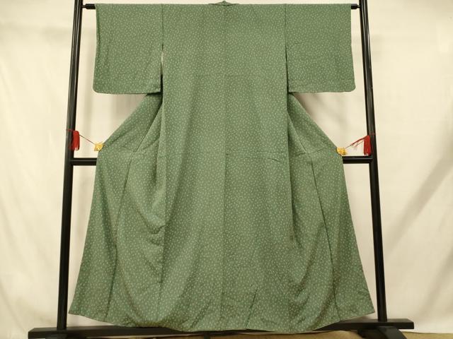 平和屋着物■上質な小紋 成り物 正絹 逸品 AABH9216fw
